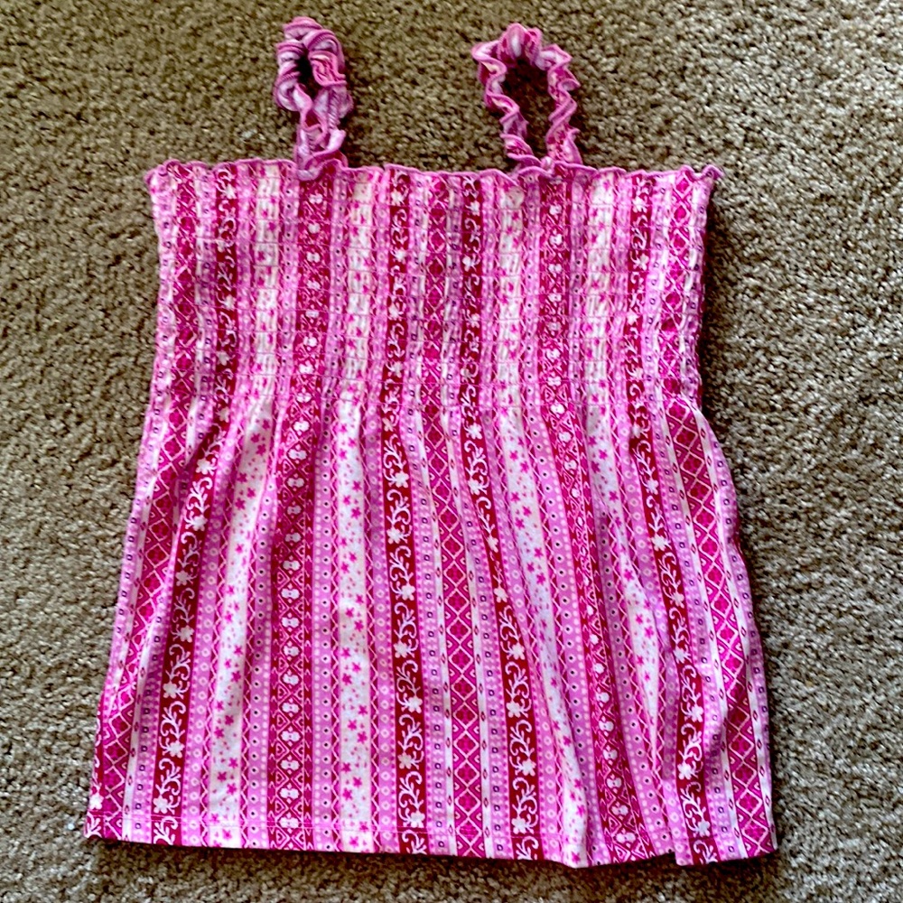 Girls Pink Tank